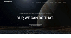 Desktop Screenshot of mediajaw.com